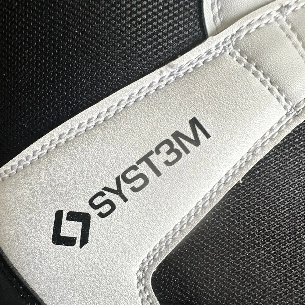 Men’s Used US Size 10 System Snowboard Boots White Black